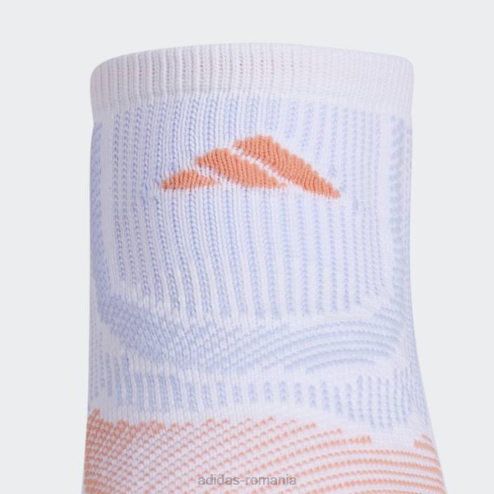 Adidas ciorapi albi superlite performante fara prezentare 2 perechi adidas bărbați alb/albastru zori/coral 2JBN21801