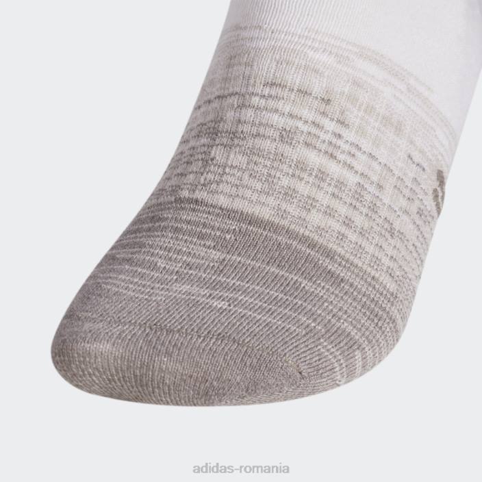 Adidas ecuson superlite de șosete neprezentate sport 6 perechi aluminiu bărbați aluminiu/maro 2JBN21871