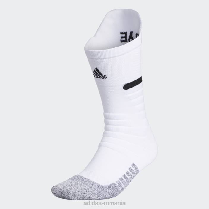 Adidas șosete albe adizero football cu perniță bărbați alb 2JBN21851