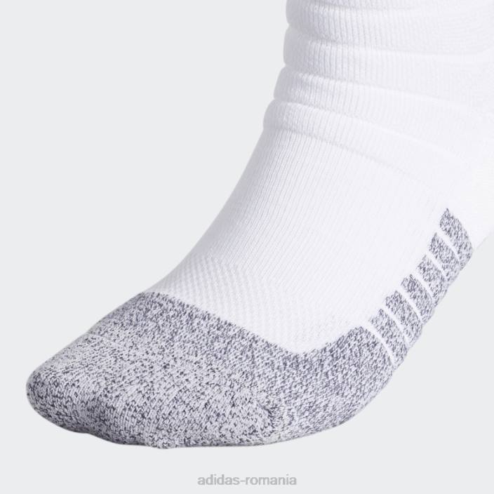 Adidas șosete albe adizero football cu perniță bărbați alb 2JBN21851