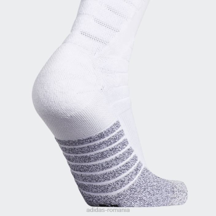 Adidas șosete albe adizero football cu perniță bărbați alb 2JBN21851