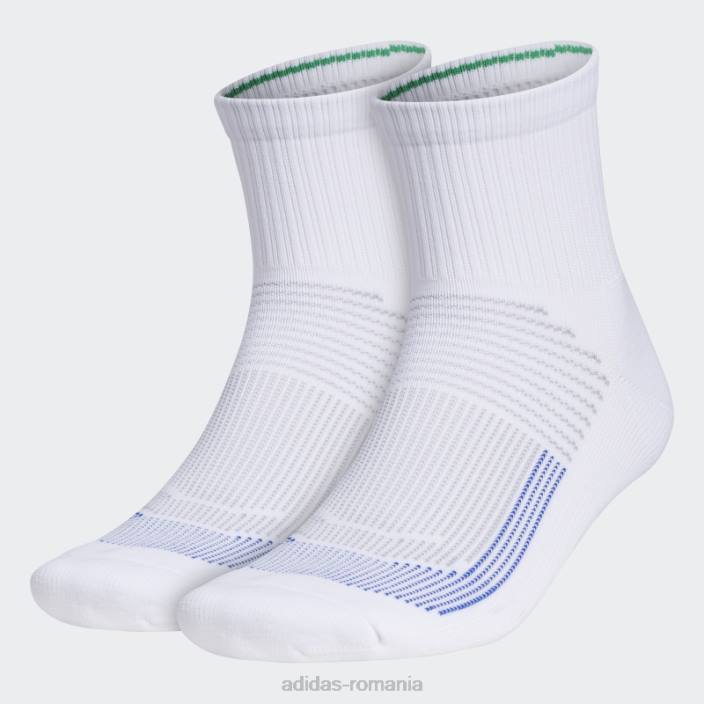 Adidas șosete albi superlite ultraboost sferturi 2 perechi bărbați alb 2JBN21887