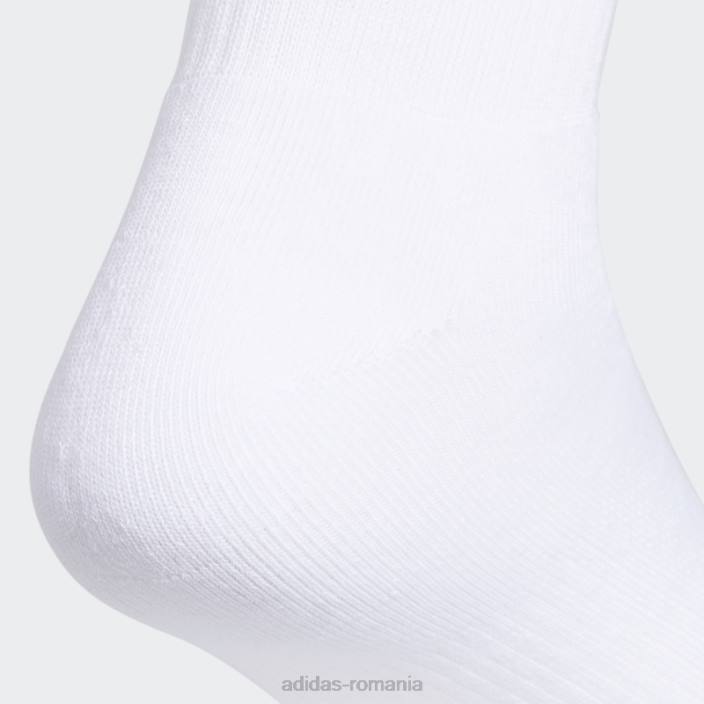 Adidas șosete albi trifoil sferturi 6 perechi adidas bărbați alb 2JBN21759