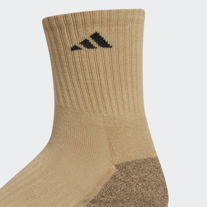 Adidas șosete cu perne x mid-crew 3 perechi bej bărbați bej 2JBN21824