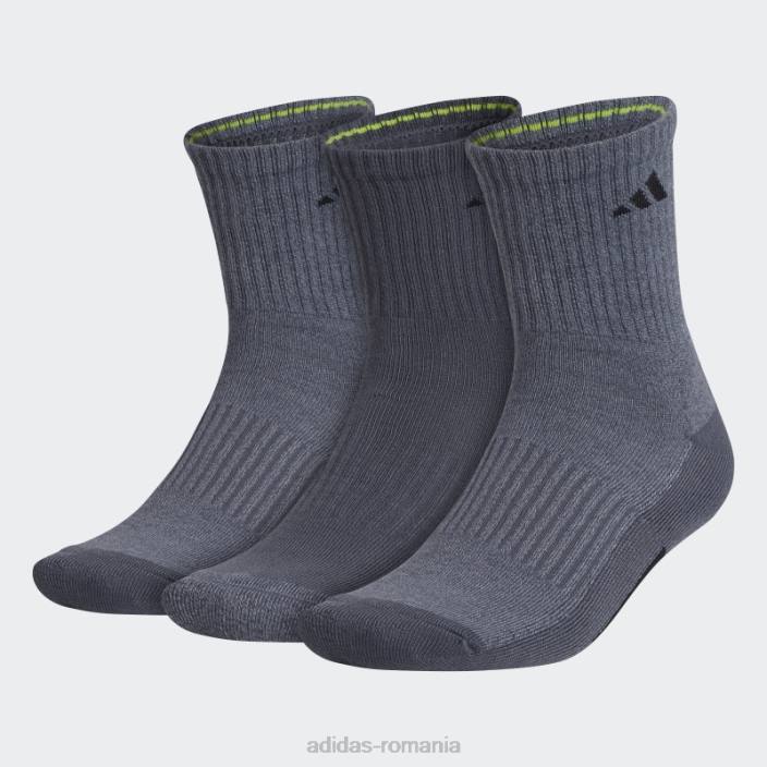 Adidas șosete cu perne x mid-crew 3 perechi gri adidas bărbați gri 2JBN21846