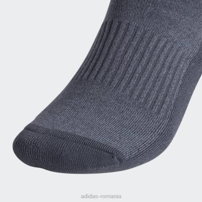 Adidas șosete cu perne x mid-crew 3 perechi gri adidas bărbați gri 2JBN21846
