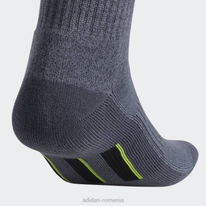 Adidas șosete cu perne x mid-crew 3 perechi gri adidas bărbați gri 2JBN21846