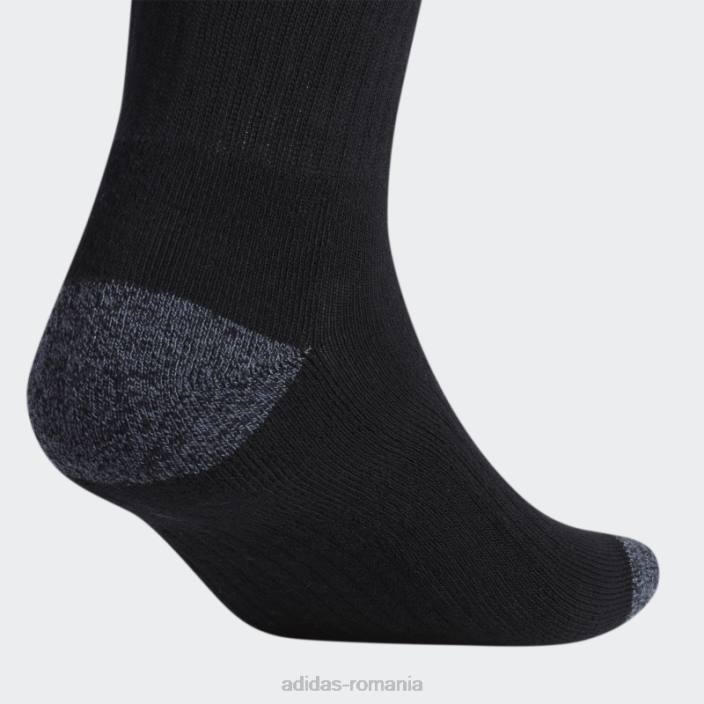 Adidas șosete echipaj cu perne tiro 3 perechi negru alb adidas bărbați alb negru 2JBN21870