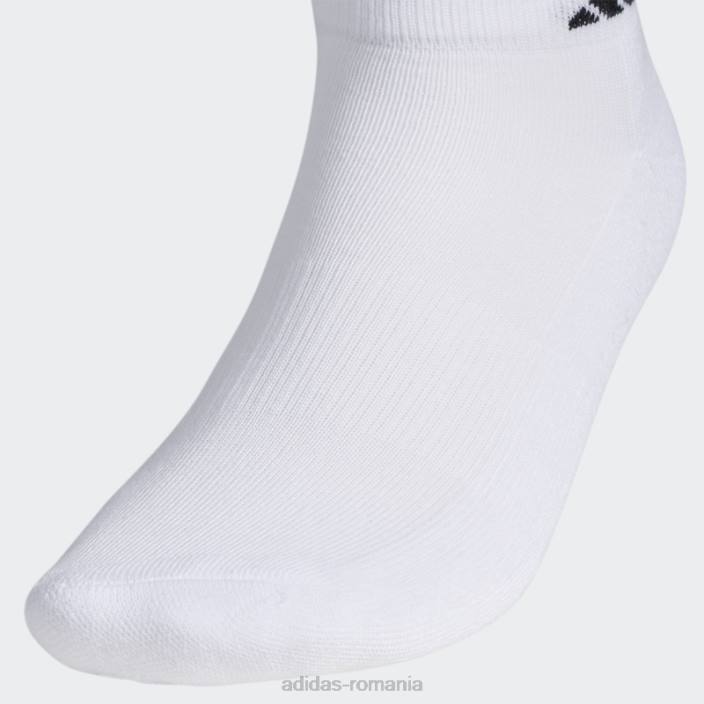 Adidas șosete joase cu perne atletice 6 perechi adidas alb bărbați alb negru 2JBN21828