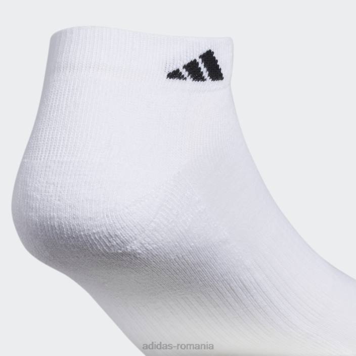 Adidas șosete joase cu perne atletice 6 perechi adidas alb bărbați alb negru 2JBN21828
