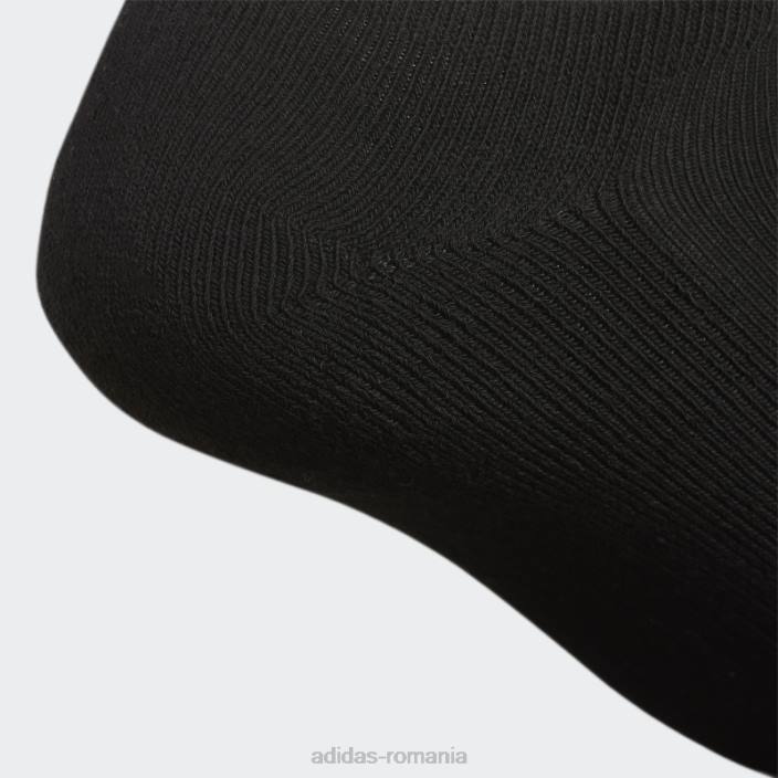 Adidas șosete negri cu perne atletice neprezentate 6 perechi adidas bărbați negru 2JBN21789