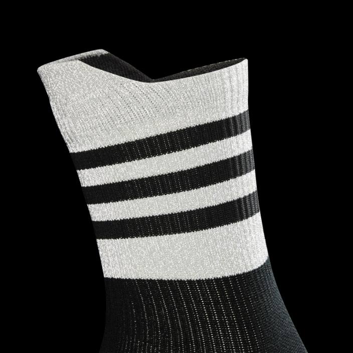 Adidas șosete reflectorizante pentru alergare de culoare neagră bărbați gri inchis 2JBN21809