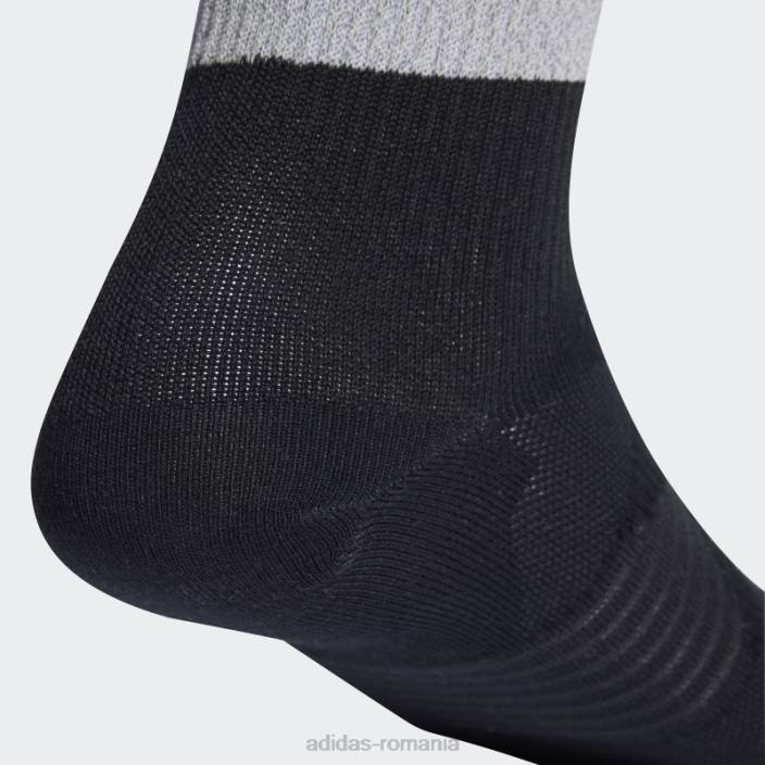 Adidas șosete reflectorizante pentru alergare de culoare neagră bărbați gri inchis 2JBN21809