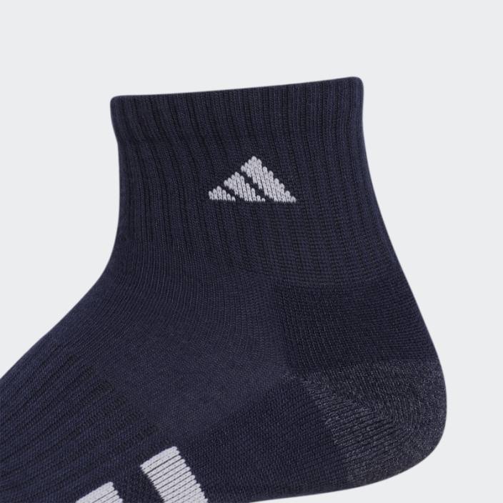 Adidas șosete sferturi de culoare căptușite cu cerneală 3 perechi bărbați cerneală/alb/gri 2JBN21803