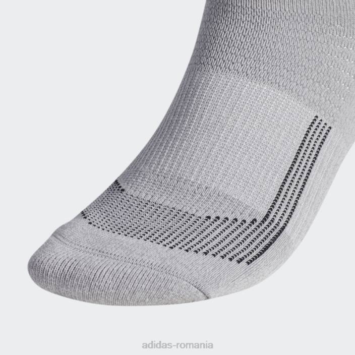 Adidas șosete sferturi superlite gri deschis 2 perechi bărbați gri deschis 2JBN21886