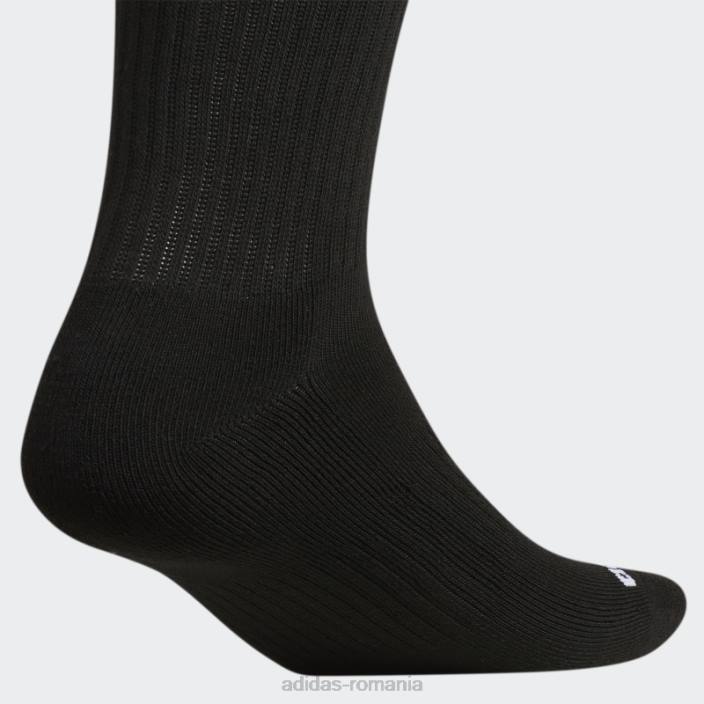 Adidas sosete negru camo serie crew 3 perechi adidas bărbați negru 2JBN21777