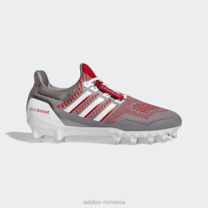 Adidas cleme ultraboost gri bărbați gri/alb/stacojiu 2JBN20126
