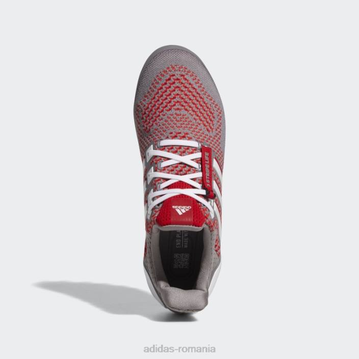 Adidas cleme ultraboost gri bărbați gri/alb/stacojiu 2JBN20126
