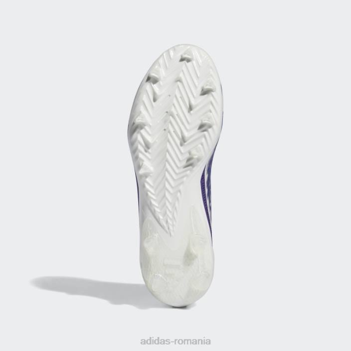 Adidas clete adizero albe adidas bărbați alb/mov de facultate 2JBN20139