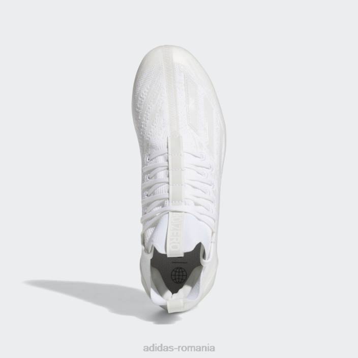 Adidas crape adizero primeknit albe bărbați alb/argintiu 2JBN20131