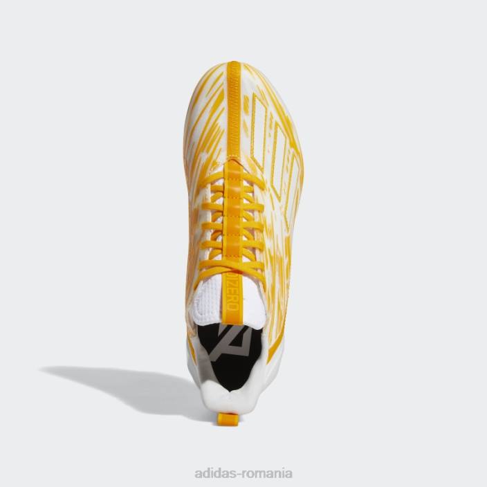 Adidas tachete adizero albe bărbați alb/aur de facultate 2JBN20138