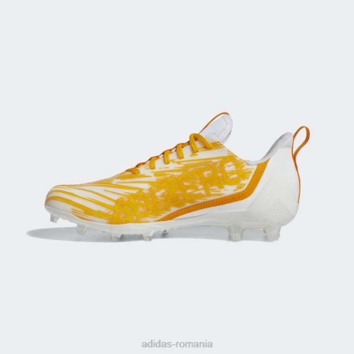 Adidas tachete adizero albe bărbați alb/aur de facultate 2JBN20138