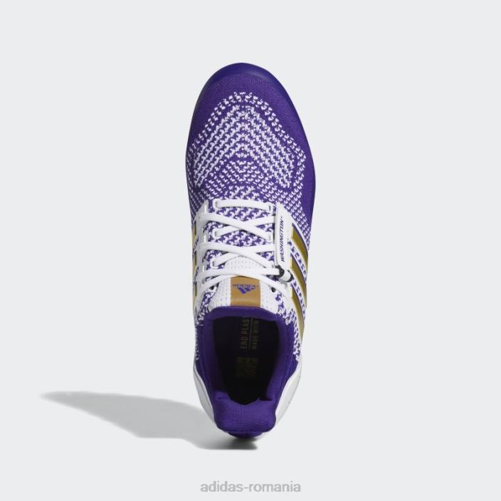 Adidas tachete albe ultraboost bărbați alb/auriu/violet 2JBN20123