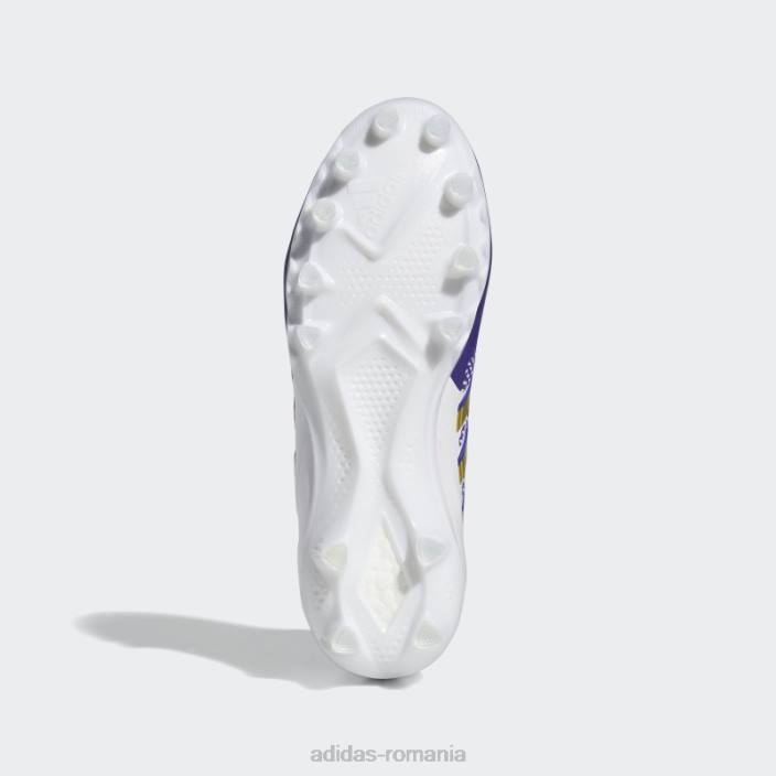 Adidas tachete albe ultraboost bărbați alb/auriu/violet 2JBN20123