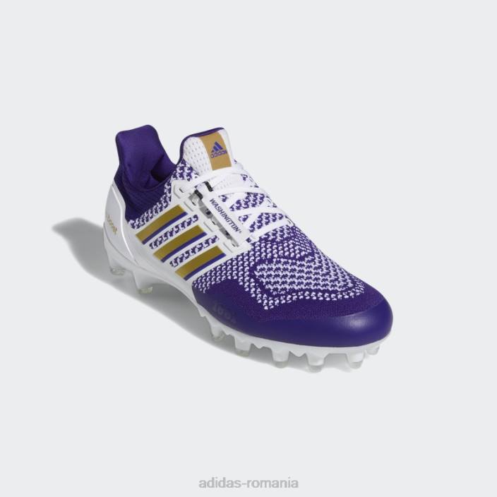 Adidas tachete albe ultraboost bărbați alb/auriu/violet 2JBN20123
