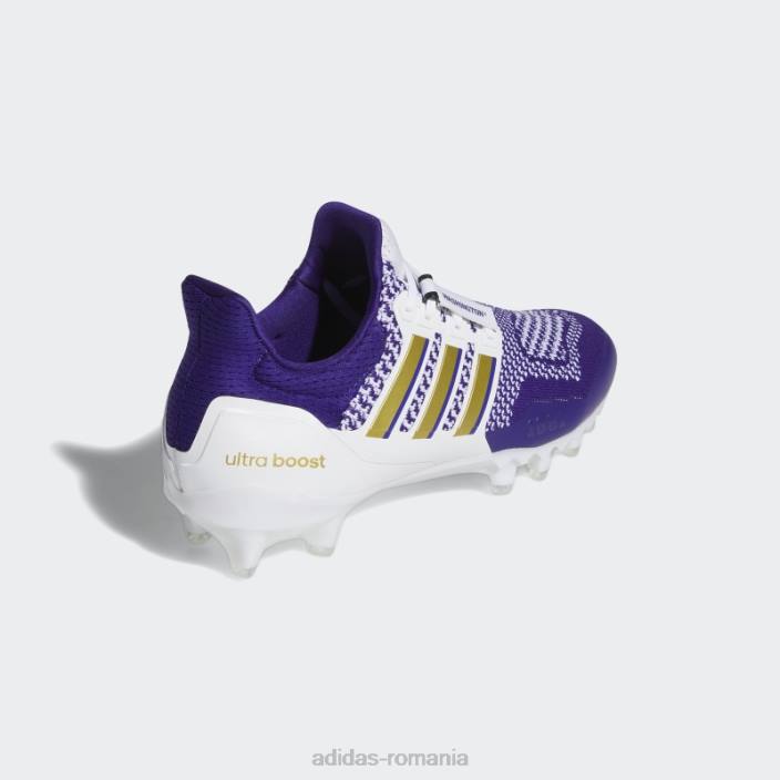 Adidas tachete albe ultraboost bărbați alb/auriu/violet 2JBN20123