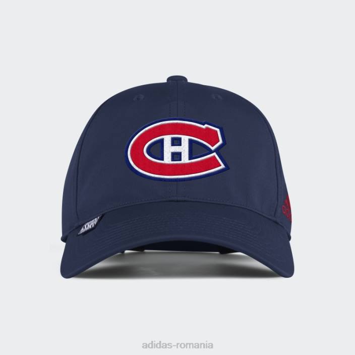 Adidas șapcă slouch reglabilă inversă retro de la marina canadieni bărbați navy/nhl-mca-508 2JBN8141