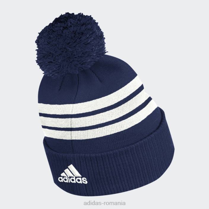 Adidas canucks cuffed pom beanie nhl-vca-51c bărbați nhl-vca-51c/albastru/alb 2JBN7837
