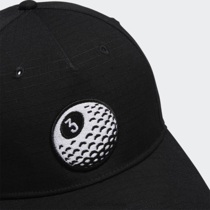 Adidas șapcă de golf neagră bărbați negru 2JBN8272