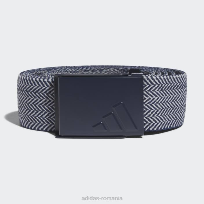 Adidas centură de golf elastică reversibilă bleumarin bărbați marina 2JBN7673