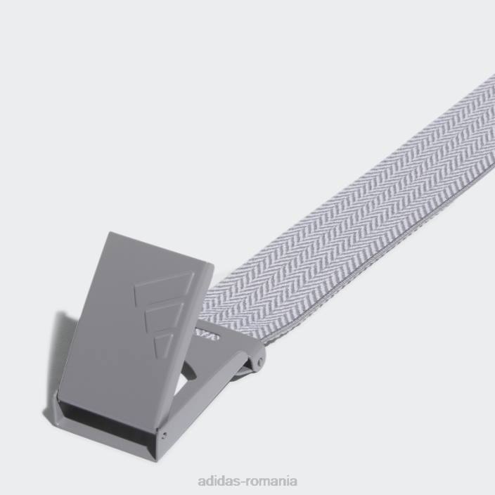 Adidas centură de golf elastică reversibilă gri bărbați gri 2JBN7664