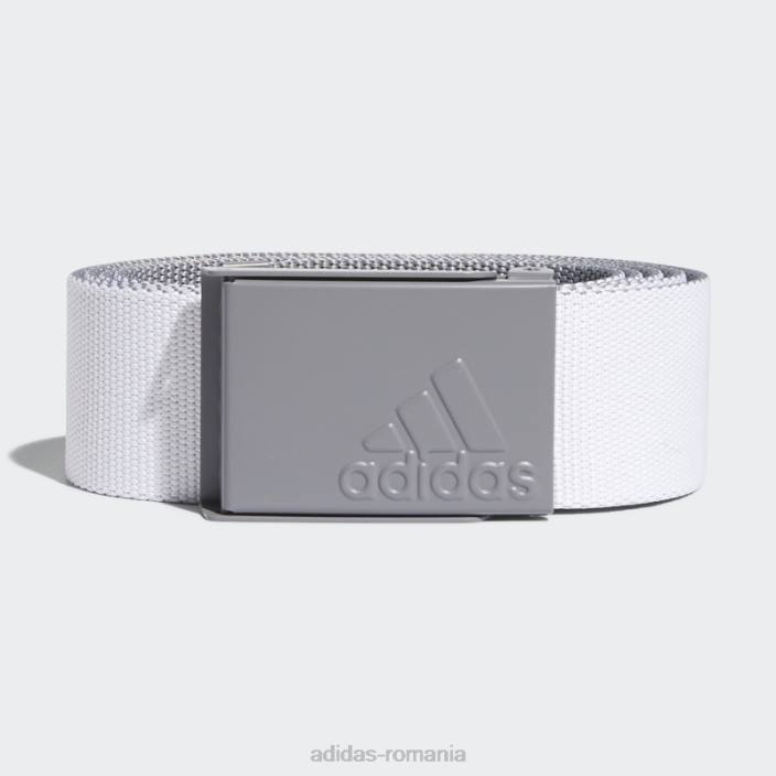 Adidas curea gri golf reversibilă web adidas bărbați gri 2JBN8079