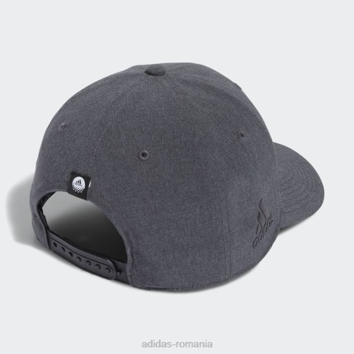 Adidas insignă neagră melange pălărie cu crestă sport bărbați melange negru 2JBN7894