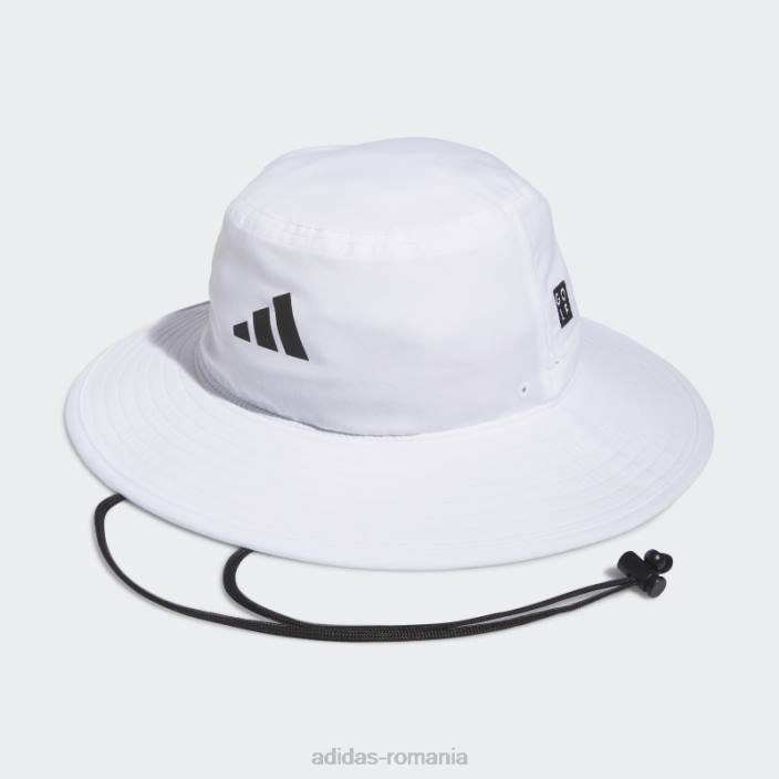 Adidas pălărie albă cu boruri largi bărbați alb 2JBN1883