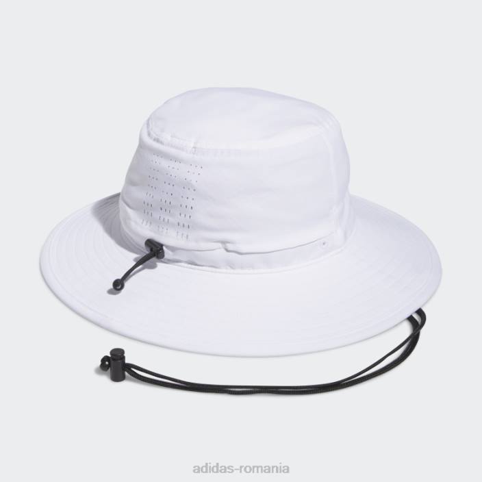 Adidas pălărie albă cu boruri largi bărbați alb 2JBN1883