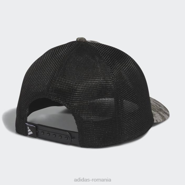 Adidas pălărie de camioner cu profil redus de golf cu imprimeu camo bărbați imprimeu camo 2JBN7946