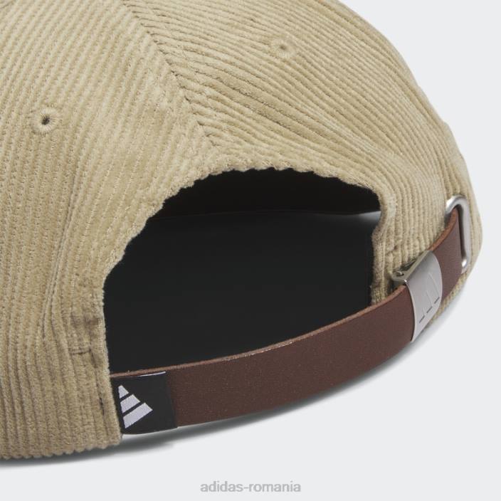 Adidas pălărie din frânghie cu cinci panouri din piele de cânepă catifelată bărbați cânepă 2JBN7985