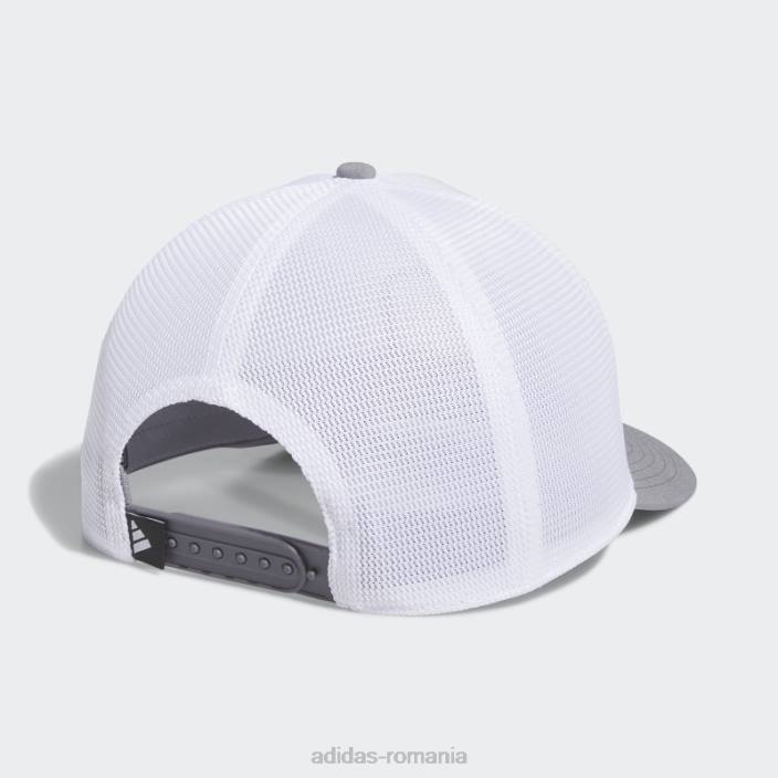 Adidas pălărie doi-în-unu cu patch detașabil adidas alb bărbați alb 2JBN7890