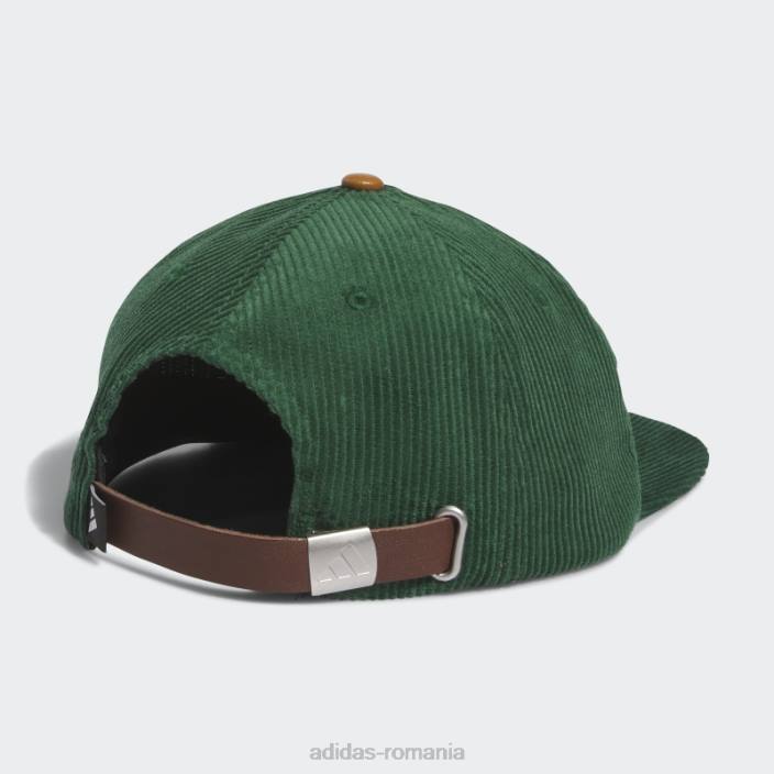 Adidas pălărie frânghie din piele catifea cu cinci panouri verde închis adidas bărbați verde inchis 2JBN7788