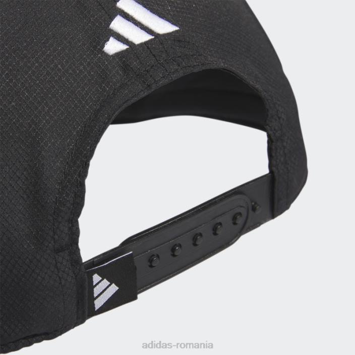 Adidas pălărie neagră cu 3 dungi bărbați negru 2JBN7865
