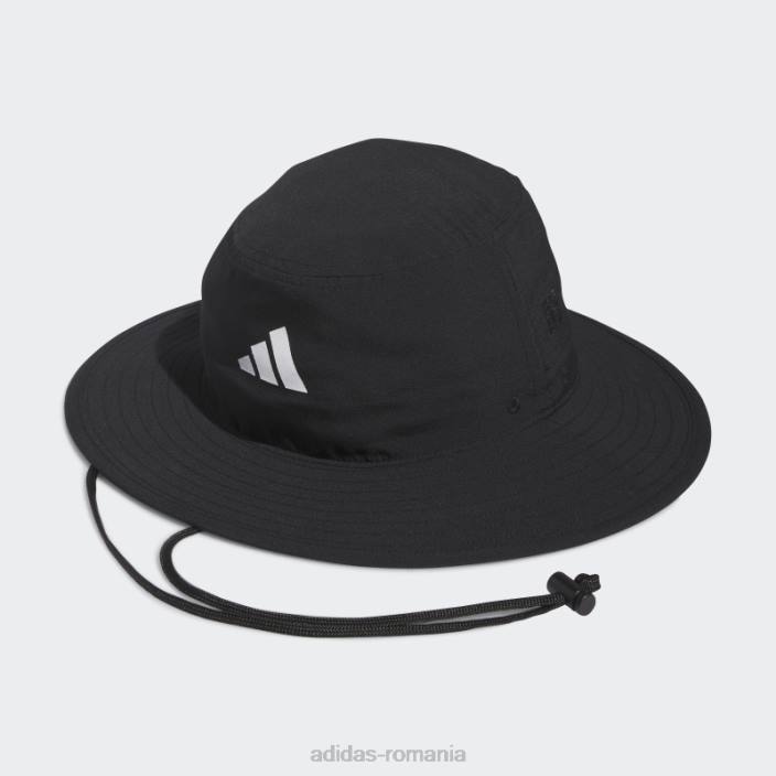 Adidas pălărie neagră cu boruri largi bărbați negru 2JBN1858