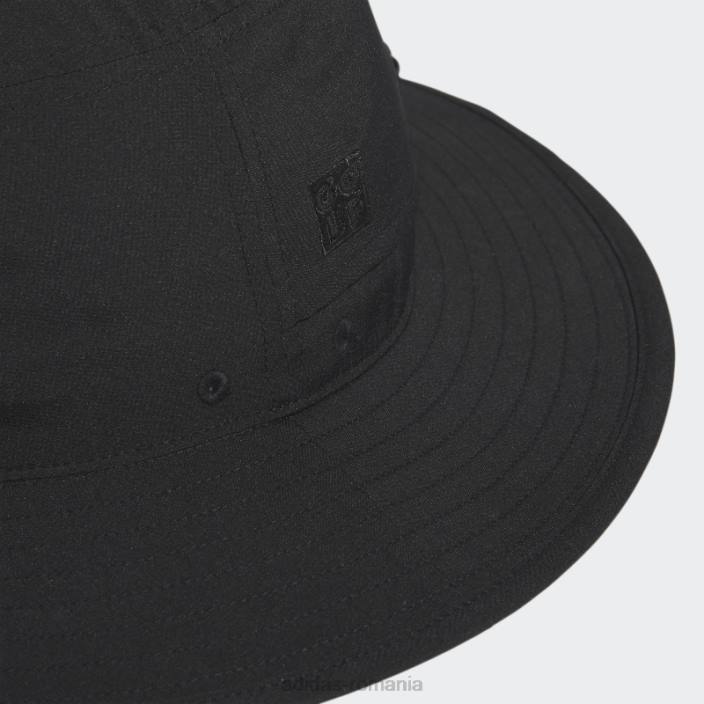 Adidas pălărie neagră cu boruri largi bărbați negru 2JBN7790