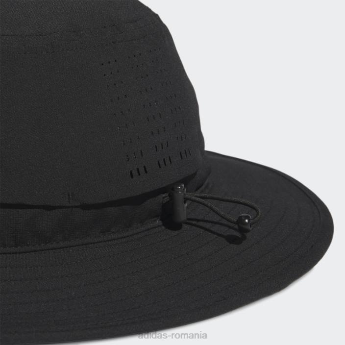 Adidas pălărie neagră cu boruri largi bărbați negru 2JBN7790