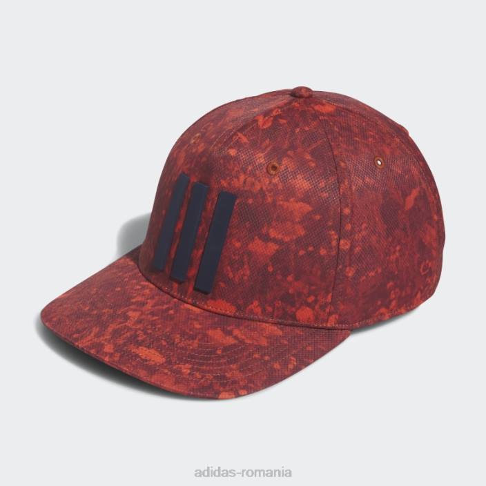 Adidas pălărie roșie de turneu cu 3 dungi bărbați roșu 2JBN8200