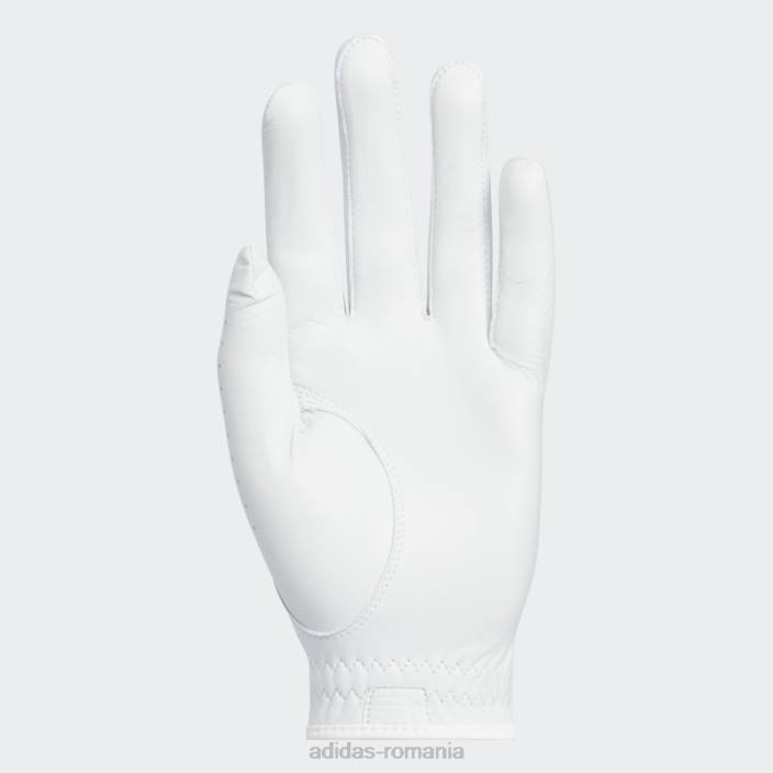 Adidas ultima mănușă de piele, albă bărbați alb negru 2JBN15830