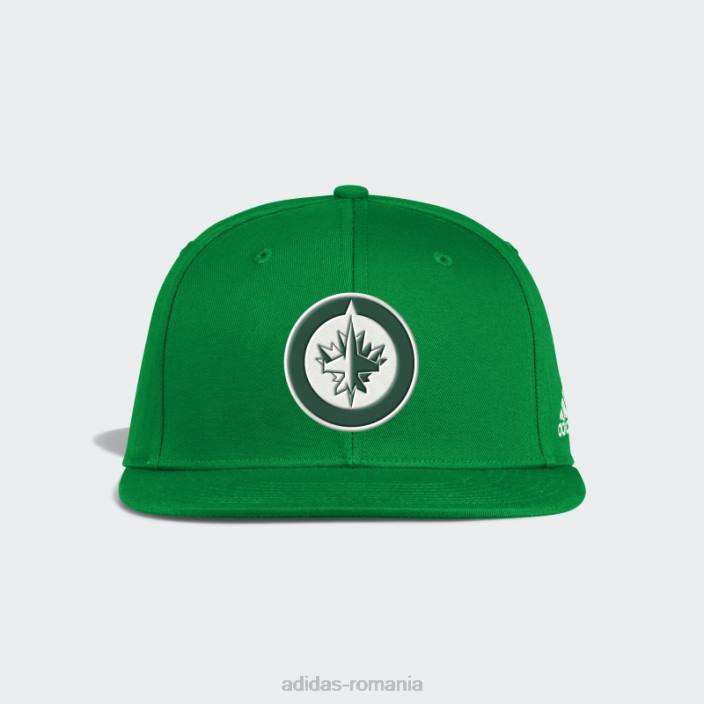 Adidas jets st. pălărie plat snapback nhl-wje-524 bărbați nhl-wje-524/kelly green11ccm 2JBN7892